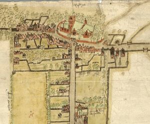 Historische kaart van Rijswijk